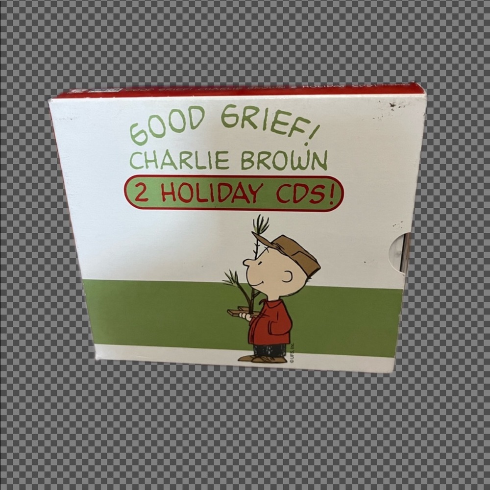 Vintage Peanuts Charlie Brown  2 disc CD set Christmas Good grief Charli…